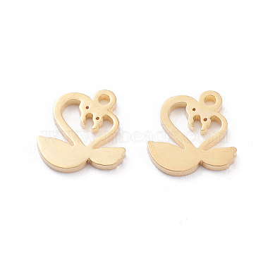 Golden Duck Stainless Steel Charms