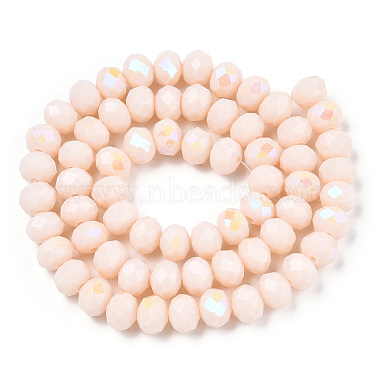 Electroplate Opaque Solid Color Glass Beads Strands(EGLA-A034-P3mm-L20)-3