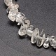 Natural Quartz Crystal Chips Beads Strands(X-G-P030-01)-2