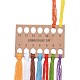 DIY Woven Net/Web with Feather Pattern Embroidery Kit(DIY-O021-20)-3