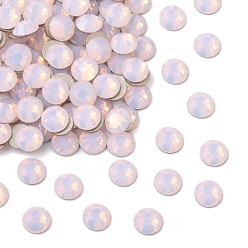 Preciosa&reg MAXIMA Crystal No Hotfix Flatback Stones, Czech Crystal, Dura Foiling, Round(438 11 615 Chaton Rose), 71350 Rose Opal, SS6(1.9~2.1mm)