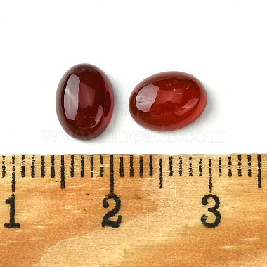 Natural Red Agate Cabochons(G-A094-01B-02)-3