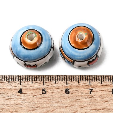 Handmade Porcelain Beads(PORC-A034-05F)-3