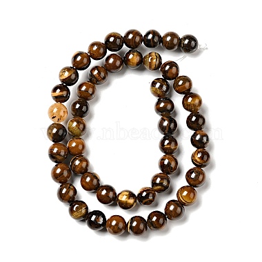 Natural Tiger Eye Beads Strands(Z0RQX012)-3