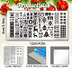 ステンレススチール DIY ネイルアート テンプレート(MRMJ-WH0098-052)-3