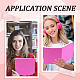 3Pcs Elastic Fabric Book Covers(AJEW-CP0006-14B)-4