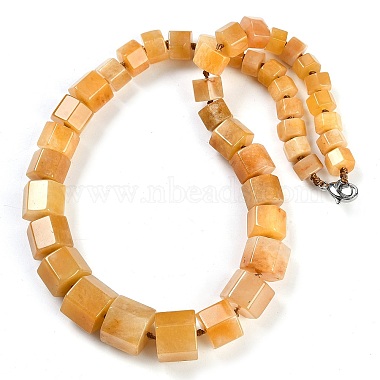 Hexagon Topaz Jade Necklaces