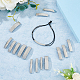 16pcs 8 styles 201 Stainless Steel Slide Charms(STAS-BC0003-69)-4