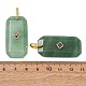 自然の緑のアベンチュリンのペンダント(GG-CBA51ED-05G-03)-2