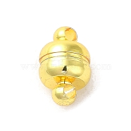 Rack Plating Brass Magnetic Clasps, Long-Lasting Plated, Golden, 11.5x7x7mm, Hole: 1.6mm(KK-D100-13G)