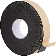 Strong Adhesion EVA Sponge Foam Rubber Tape, Anti-Collision Seal Strip, Black, 35x3mm, 10m/roll(AJEW-WH0109-50A)