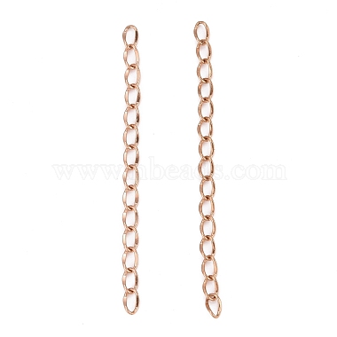 Rose Gold 304 Stainless Steel Chain Extender