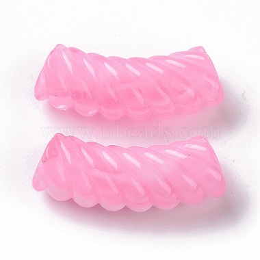 Two Tone Opaque Acrylic Beads(OACR-A016-06A)-2