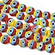 Handmade Evil Eye Lampwork Beads(LAMP-C028-01A-01)-4