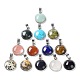 Natural & Synthetic Mixed Stone Pendants(G-K337-07A)-1