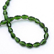 Chapelets de perles en verre transparent(X-GLAA-R168-8x11-01E)-3