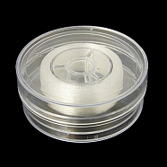 Japanese Elastic Crystal Thread, Stretchy Bracelet String, with Packing Box, Clear, 0.5mm, 70yards/box(EC-G003-0.5mm-01)