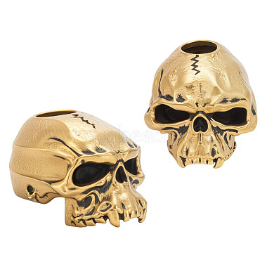 2Pcs Brass European Beads(KK-PH0013-56AG)-1