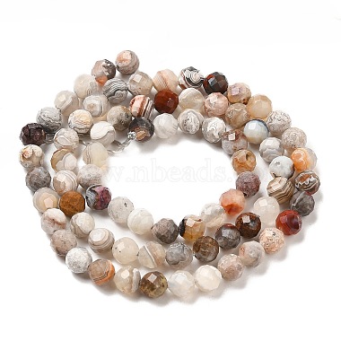 Natural Mexican Agate Bead Strands(G-E608-A11-C)-2
