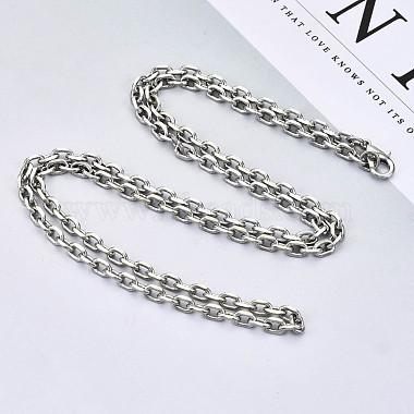 Brass Cable Chains Necklace Making(MAK-N034-004A-P)-4