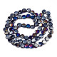 Electroplate Glass Beads Strands(EGLA-N002-27-G01)-2