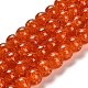 Spray Painted Crackle Glass Beads Strands(CCG-Q001-10mm-09)-1