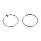 boucles d'oreilles rétractables en acier inoxydable anti-ternissement 304(STAS-O135-01G-03)-1