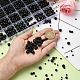 4 スタイル ABS プラスチック模造真珠ビーズ(KY-YW0001-72A)-4