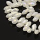 Faceted Teardrop Electroplate Glass Pendants Beads Strands(GLAA-A023A-AB02)-1