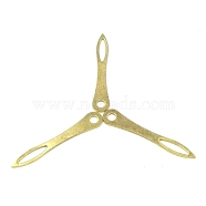 Manganese Steel Slingshot Rubber Band Tied Assisting Tool, Golden, 5.85x1.05x0.15cm(TOOL-WH0133-56)