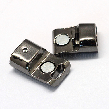 Alloy Magnetic Clasps with Glue-in Ends(X-PALLOY-R089-06B)-3