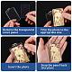 24 Bags Acrylic & Iron Photo Frame Keychains(AJEW-GL0003-43)-4