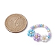 3Pcs 3 Style Glass Seed Beaded Stretch Rings Set(RJEW-JR00616-01)-4