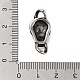 Retro 304 Stainless Steel Halloween Skull Links(STAS-L274-015AS-02)-3