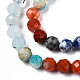 Natural & Synthetic Mixed Gemstone Beads Strands(G-D080-A01-01-06)-3