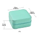 Imitation Leather Jewelry Zipper Box(LBOX-T001-01C)-4