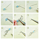 DIY Fairy Butterfly Earring Making Kits(DIY-SC0020-18)-4