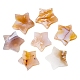 Натуральные лечебные камни из агата со звездами вишневого цвета(DJEW-PW0013-32)-2