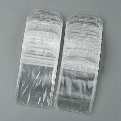 30Pcs Transparent Plastic Zip Lock Bags, Resealable Packaging Bags, Rectangle, Clear, 11x7x0.02cm, Unilateral Thickness: 2.3 Mil(0.06mm)(OPP-FS0001-06B)