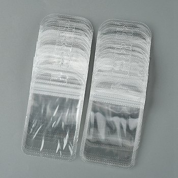 30Pcs Transparent Plastic Zip Lock Bags, Resealable Packaging Bags, Rectangle, Clear, 11x7x0.02cm, Unilateral Thickness: 2.3 Mil(0.06mm)