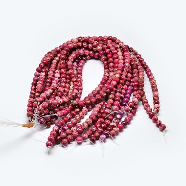 Natural Imperial Jasper Beads Strands(G-I122-6mm-08)-2