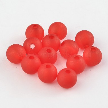 Transparent Acrylic Ball Beads(FACR-R021-8mm-04)-2