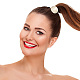 6Pcs 6 Style Rubber String Elastic Hair Ties Ponytail Hair Cuff(OHAR-GO0001-04)-6
