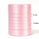 Breast Cancer Pink Awareness Ribbon Making Materials Valentines Day Gifts Boxes Packages Single Face Satin Ribbon(RC10mmY004)-5
