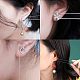 Acrylic Earring Display Sticks(ODIS-WH0008-22)-5