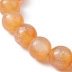 Bracelet extensible en perles de résine imitation œil de chat pour enfants(BJEW-JB09569)-5