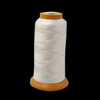 Nylon Sewing Thread, White, 0.3mm, about 410~450m/roll