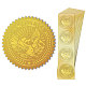 Self Adhesive Gold Foil Embossed Stickers(DIY-WH0211-374)-8