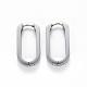 304 Stainless Steel Huggie Hoop Earrings(STAS-S103-21P)-1