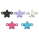 5 Sets 5 Colors Star Alloy Magnetic Clasps(PALLOY-YW0001-29)-2